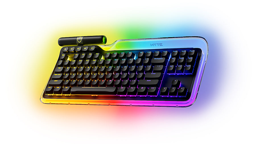 HYTE Keeb TKL - Tenkeyless Wired RGB Mechanical Keyboard - Black_0