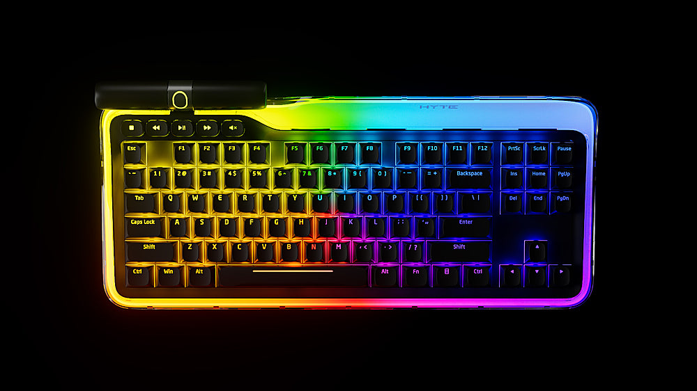 HYTE Keeb TKL - Tenkeyless Wired RGB Mechanical Keyboard - Black_1