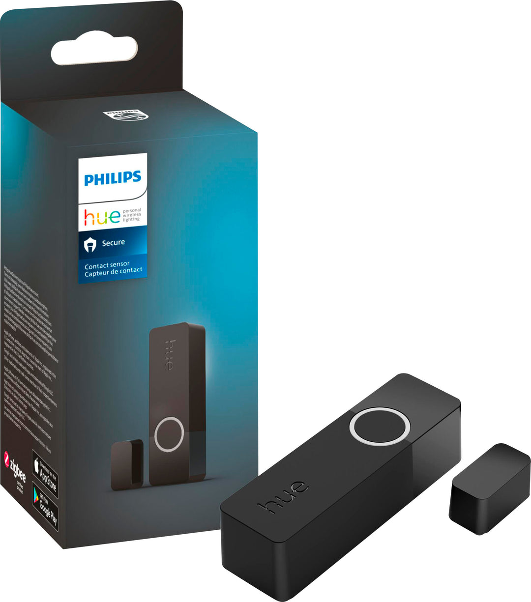 Philips - Hue Secure Contact Sensor Black - Black_0