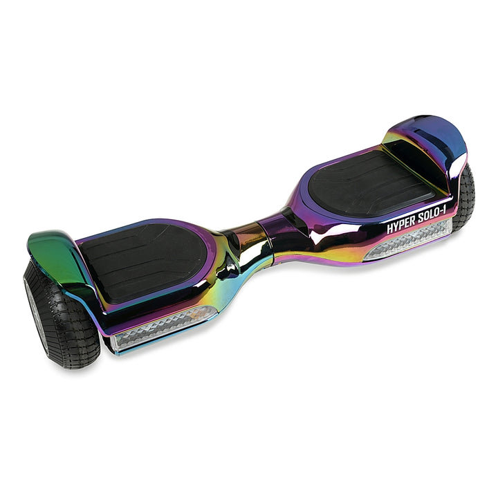 Hyper - 37 Volt LED Solo-1, Jet Fuel Hoverboard w/ 5 Mi Max Range & 6 mph Max Speed - Multi Color_1