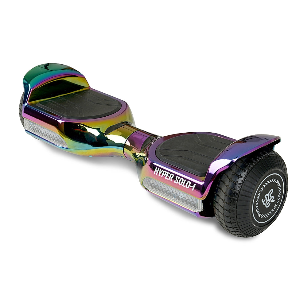 Hyper - 37 Volt LED Solo-1, Jet Fuel Hoverboard w/ 5 Mi Max Range & 6 mph Max Speed - Multi Color_8