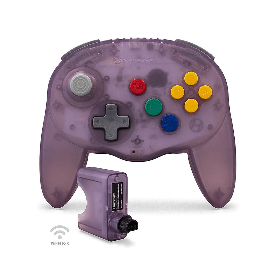Hyperkin - Admiral - Bluetooth Controller for N64/Nintendo Switch/Nintendo Switch Lite/PC/Mac/Android - Amethyst Purple_0