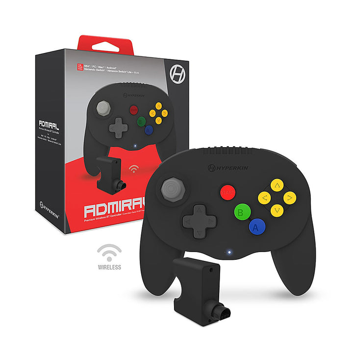 Hyperkin - Admiral - Bluetooth Controller for N64/Nintendo Switch/Nintendo Switch Lite/PC/Mac/Android - Black_2