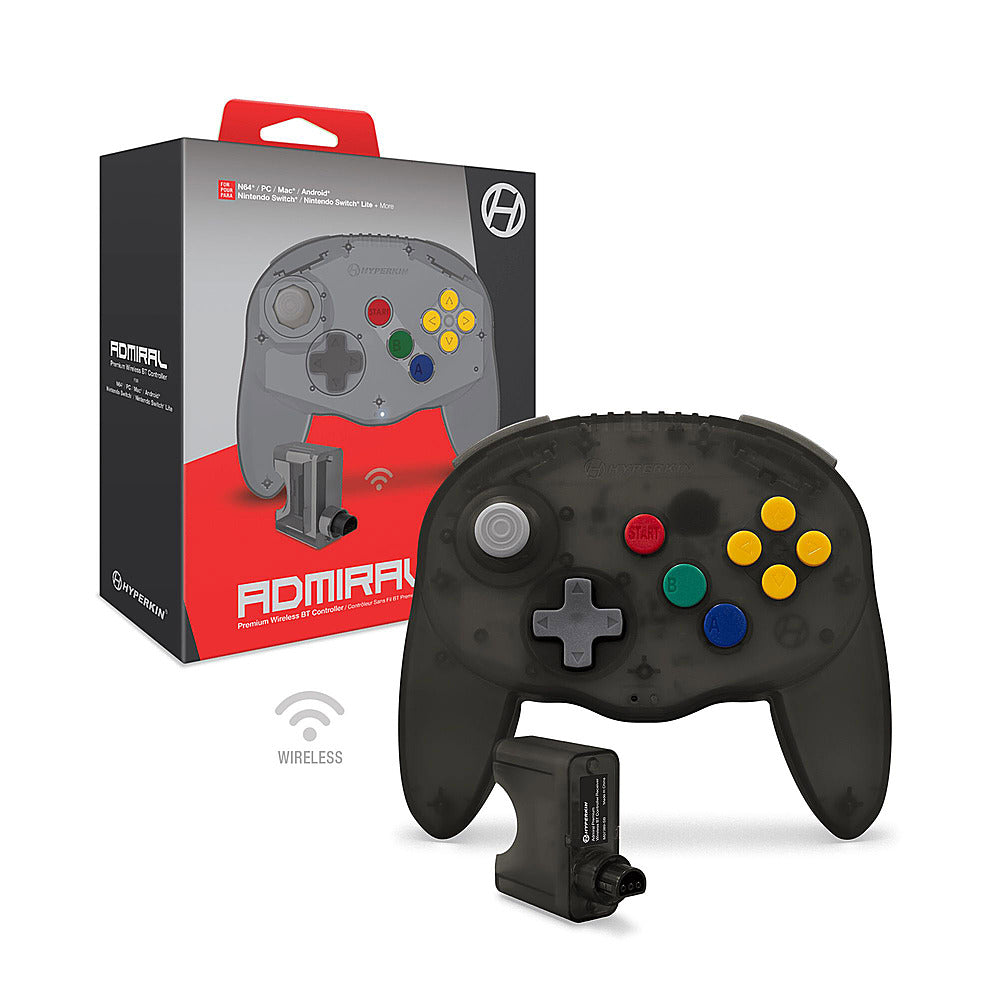 Hyperkin - Admiral - Bluetooth Controller for N64/Nintendo Switch/Nintendo Switch Lite/PC/Mac/Android - Space Black_2