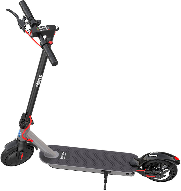 HiBoy - S2 Foldable Electric Scooter w/ 17 mi Max Operating Range & 19 mph Max Speed - Grey_1