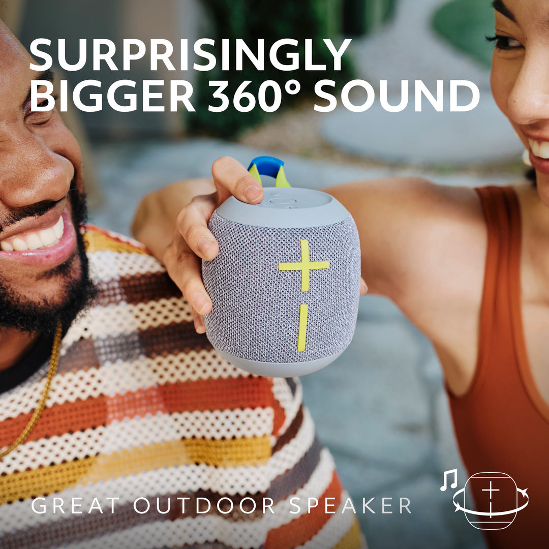 Ultimate Ears - WONDERBOOM 4 Portable Wireless Bluetooth Mini Speaker with Waterproof, Dustproof and Floatable design - Active Black_1