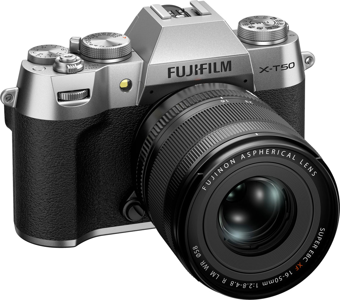 Fujifilm - X-T50 Body, Silver with XF16-50MMF2.8-4.8 R LM WR Lens Kit - Silver_15