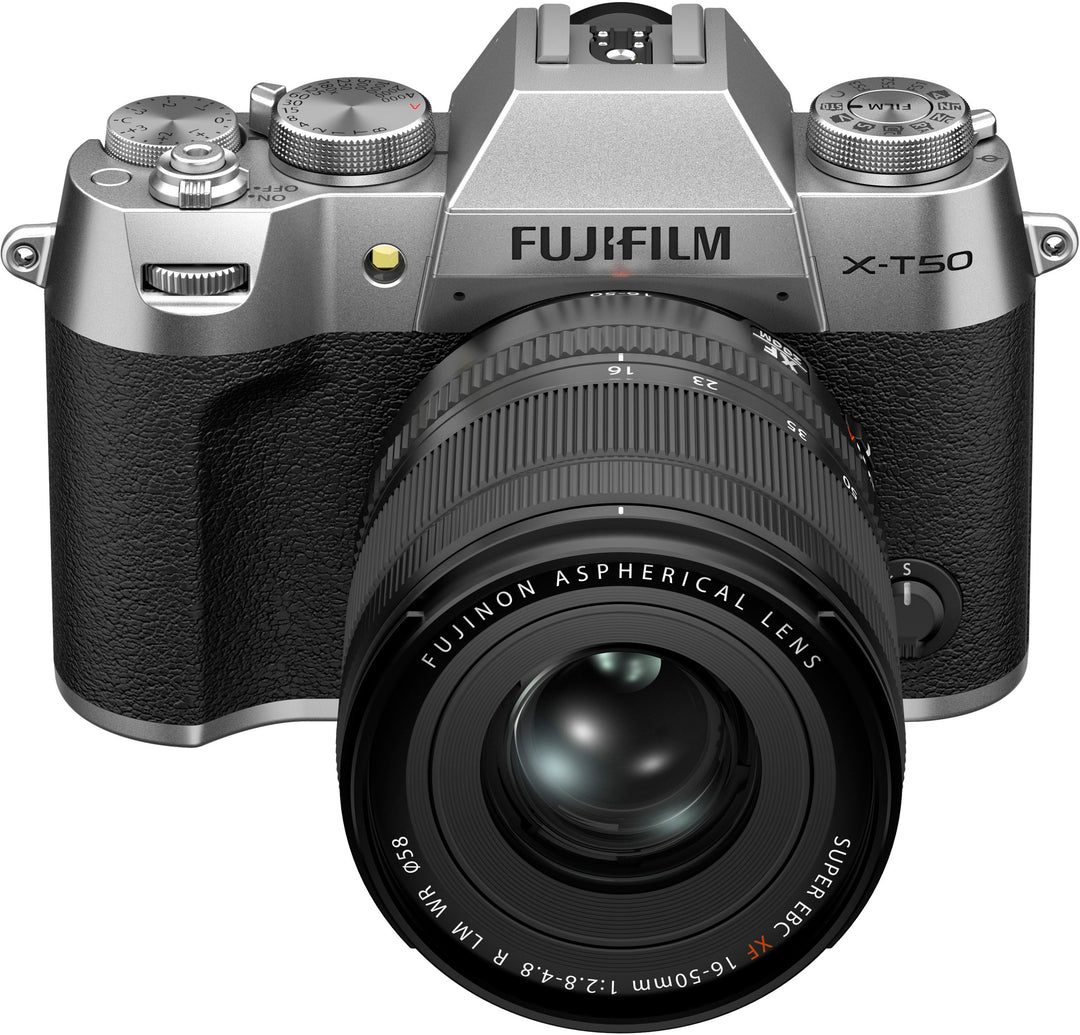 Fujifilm - X-T50 Body, Silver with XF16-50MMF2.8-4.8 R LM WR Lens Kit - Silver_16