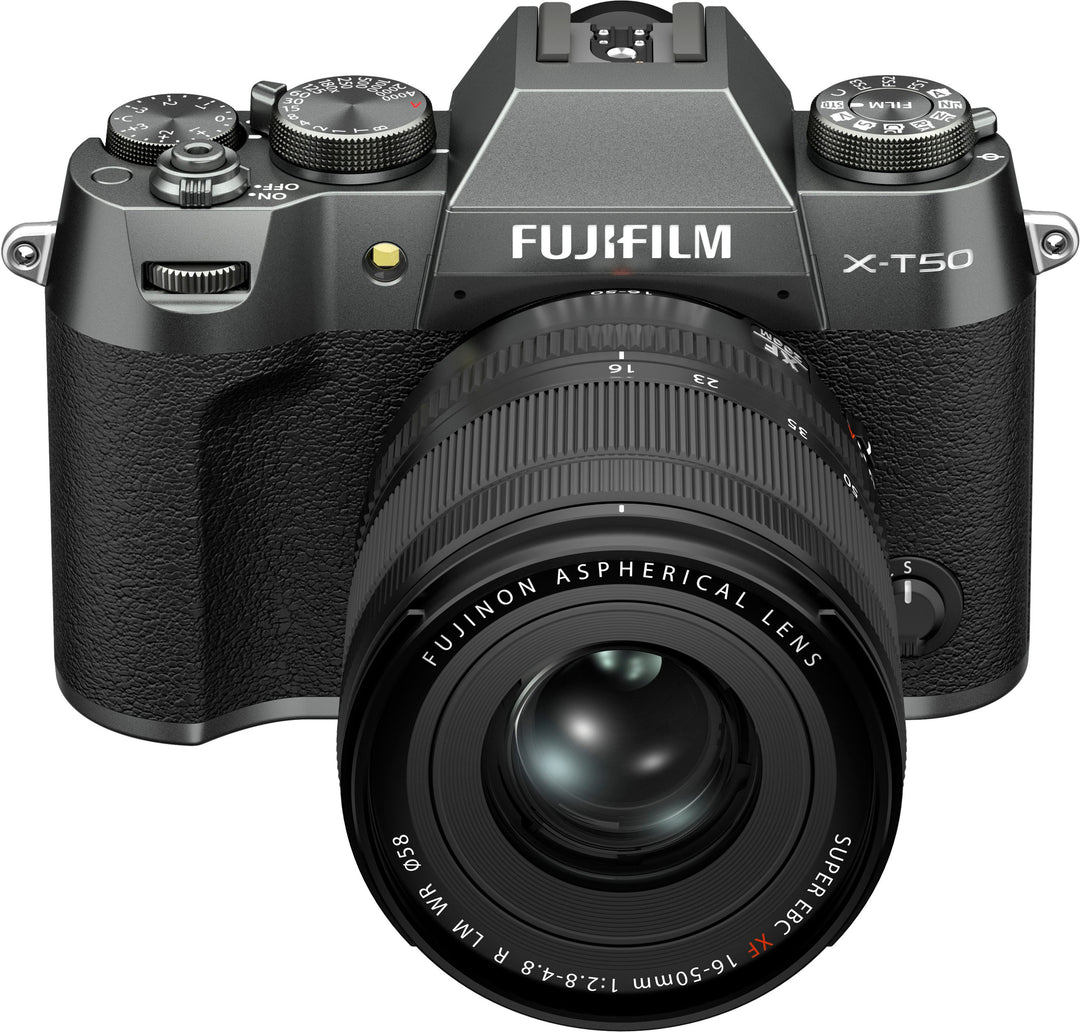 Fujifilm - X-T50 Body, Charcoal Silver with XF16-50MMF2.8-4.8 R LM WR Lens Kit - Charcoal Silver_14