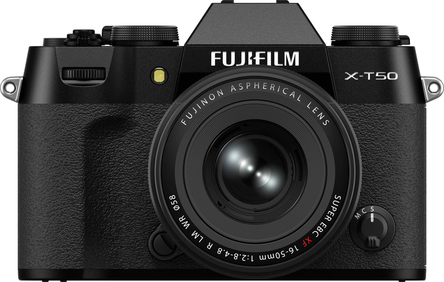 Fujifilm - X-T50 Body, Black with XF16-50MMF2.8-4.8 R LM WR Lens Kit - Black_0