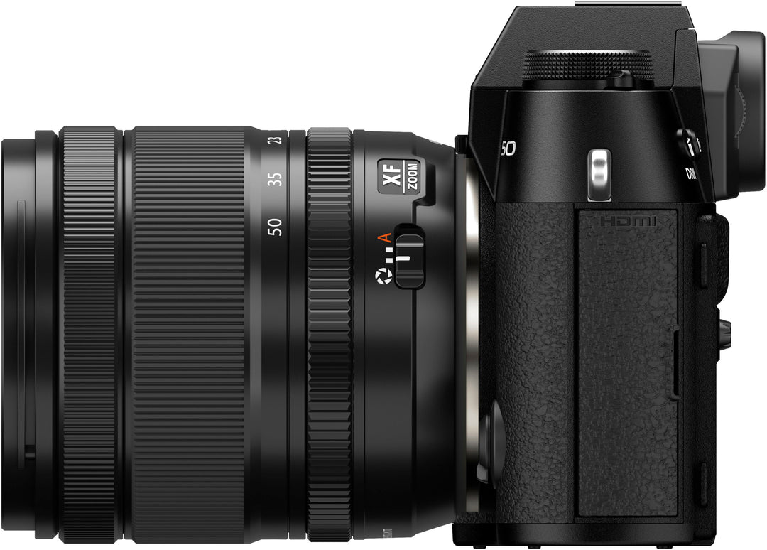 Fujifilm - X-T50 Body, Black with XF16-50MMF2.8-4.8 R LM WR Lens Kit - Black_3