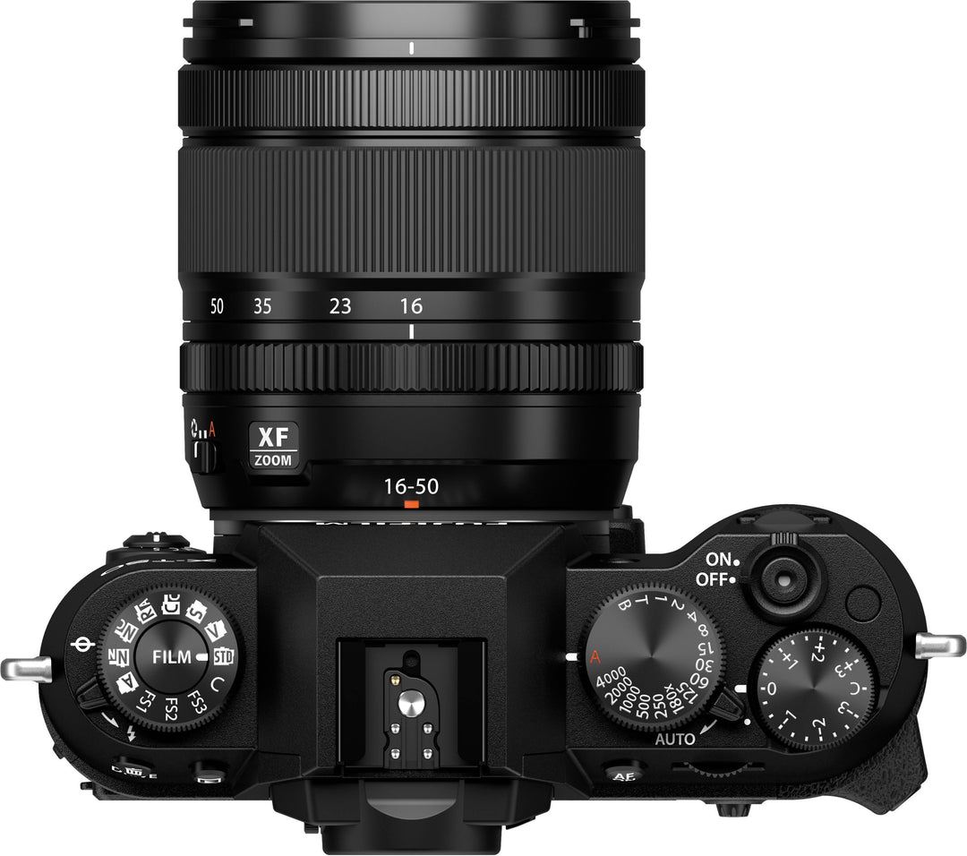 Fujifilm - X-T50 Body, Black with XF16-50MMF2.8-4.8 R LM WR Lens Kit - Black_4