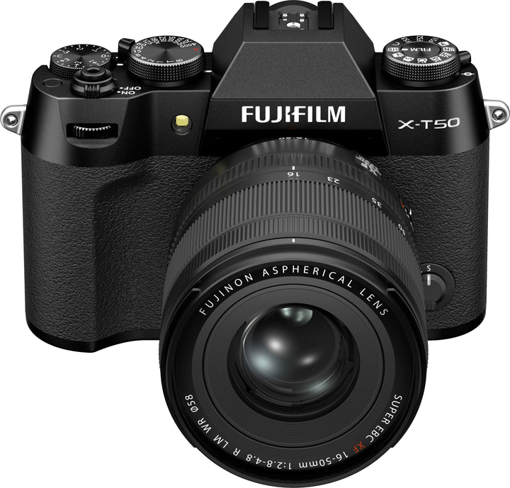 Fujifilm - X-T50 Body, Black with XF16-50MMF2.8-4.8 R LM WR Lens Kit - Black_17