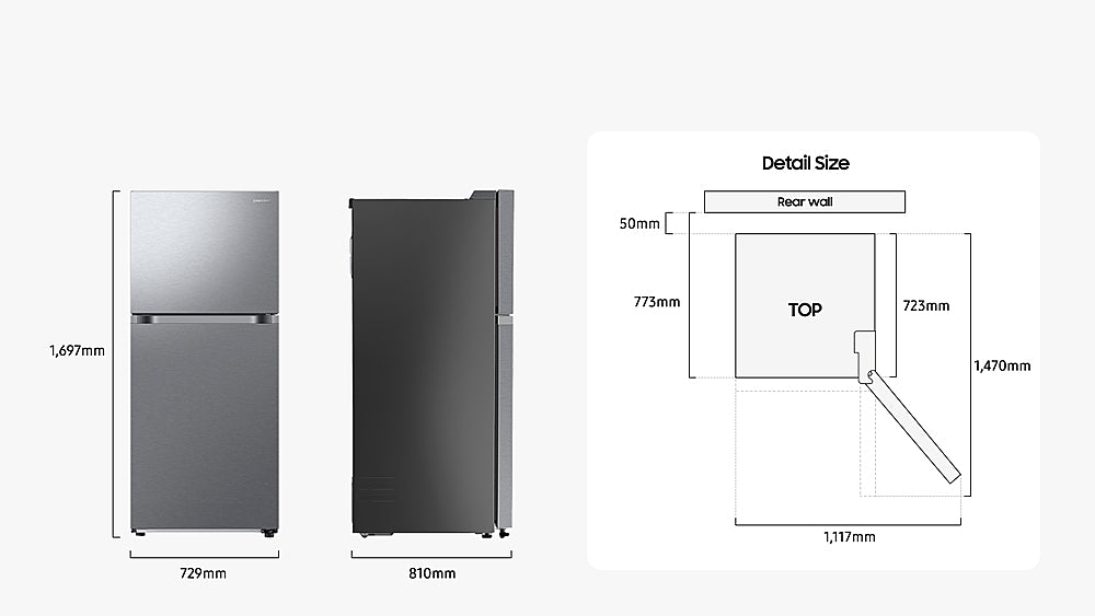 Samsung - 18 Cu. Ft. Top Freezer Smart Refrigerator with All-Around Cooling - Stainless Steel_15