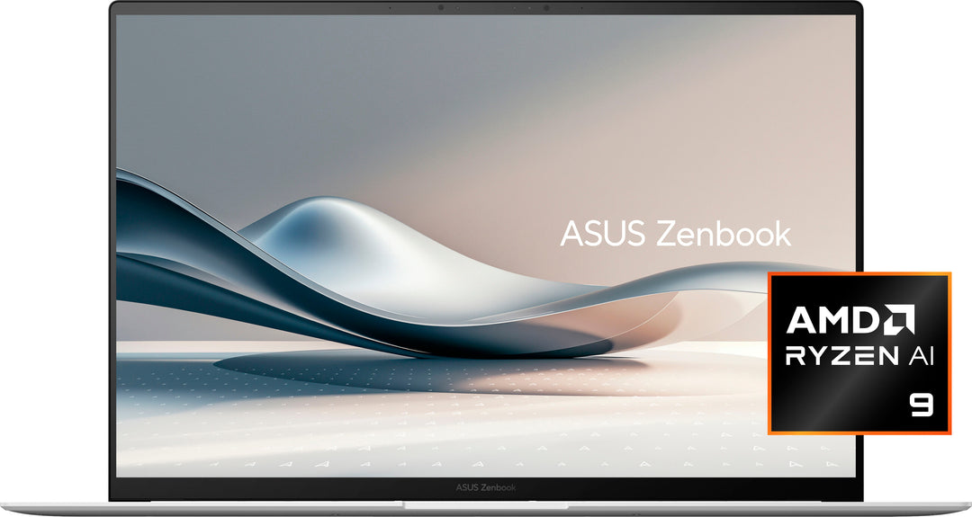 ASUS - Zenbook S 16 16” 3K OLED Touch Screen Laptop, AMD Ryzen AI 9 365 - 24GB Memory - 1TB SSD - Scandinavian White_0