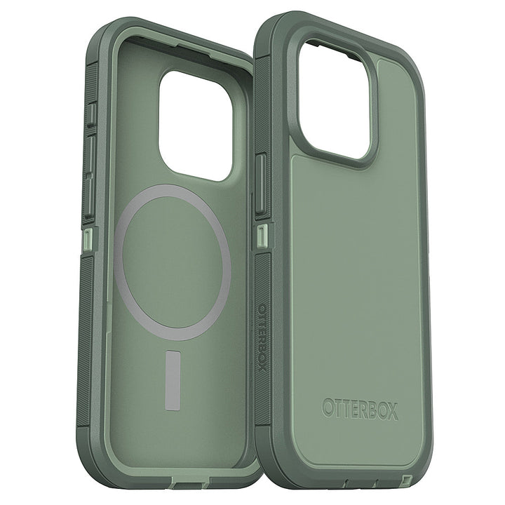 OtterBox - Defender Pro XT MagSafe Case for Apple iPhone 15 Pro - Emerald Isle_0