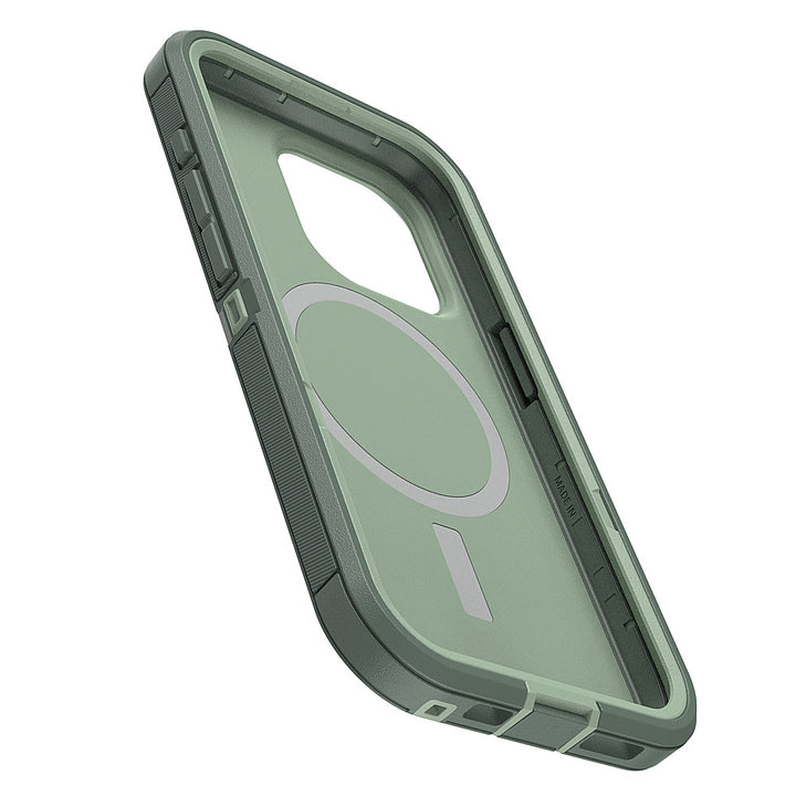 OtterBox - Defender Pro XT MagSafe Case for Apple iPhone 15 Pro - Emerald Isle_1