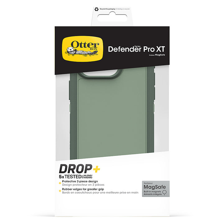 OtterBox - Defender Pro XT MagSafe Case for Apple iPhone 15 Pro - Emerald Isle_2