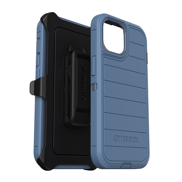 OtterBox - Defender Pro Case for Apple iPhone 15 / iPhone 14 / iPhone 13 - Baby Blue Jeans_0