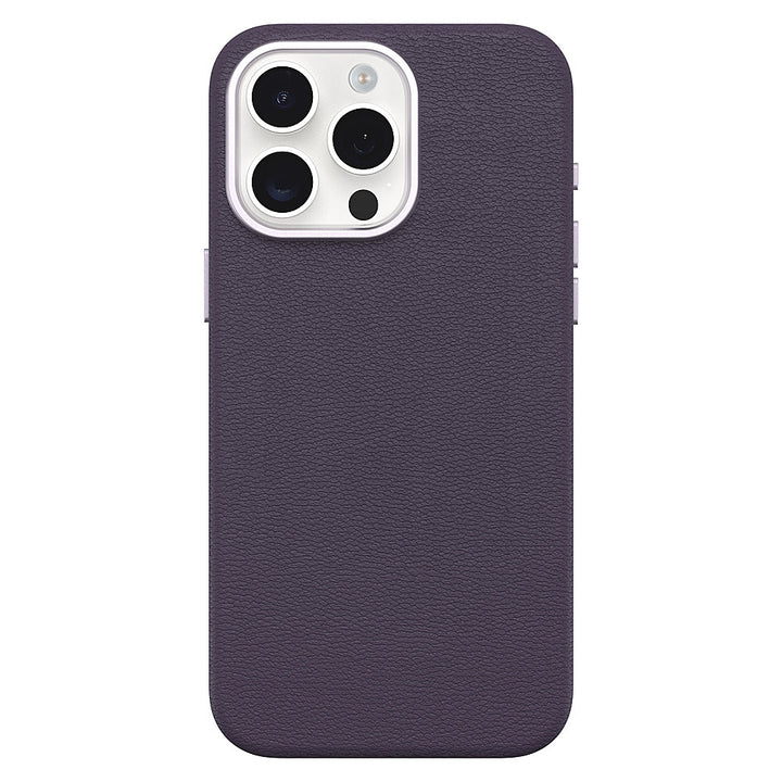 OtterBox - Symmetry Cactus Leather MagSafe Case for Apple iPhone 15 Pro Max - Plum Luxe_3