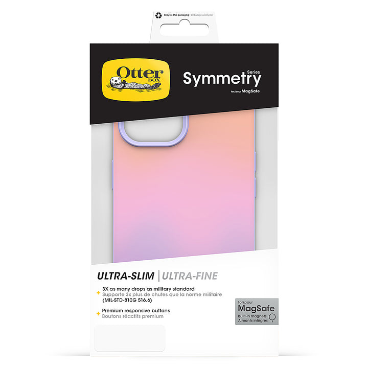 OtterBox - Symmetry MagSafe Case for Apple iPhone 15 / iPhone 14 / iPhone 13 - Soft Sunset_2