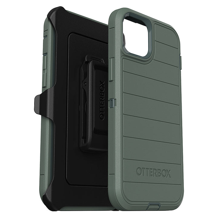 OtterBox - Defender Pro Case for Apple iPhone 15 Plus / iPhone 14 Plus - Forest Ranger_0
