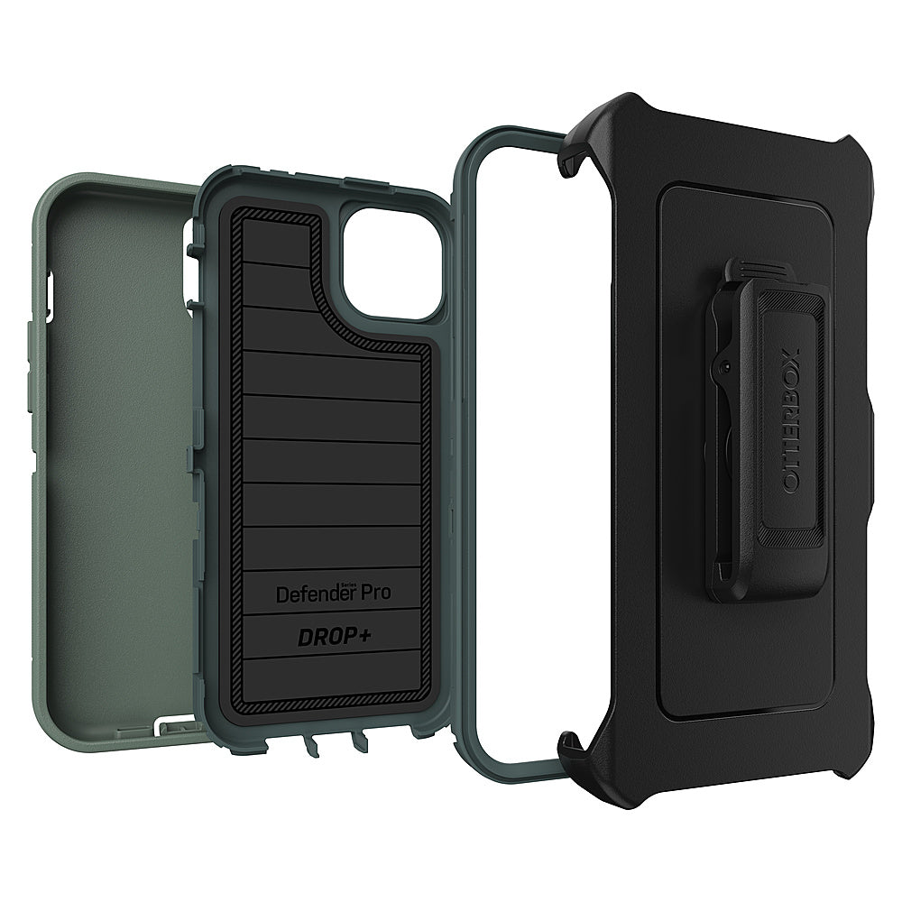 OtterBox - Defender Pro Case for Apple iPhone 15 Plus / iPhone 14 Plus - Forest Ranger_1