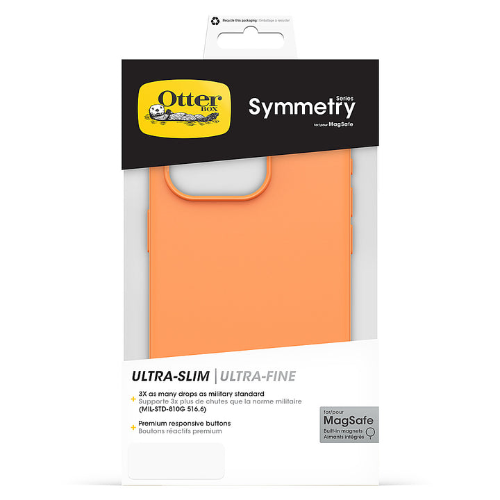 OtterBox - Symmetry for MagSafe Case for Apple iPhone 15 Pro - Sunstone_2