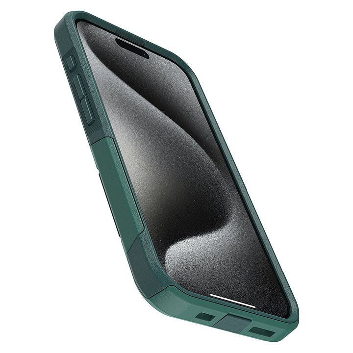 OtterBox - Commuter MagSafe Case for Apple iPhone 15 Pro - Get Your Greens_4