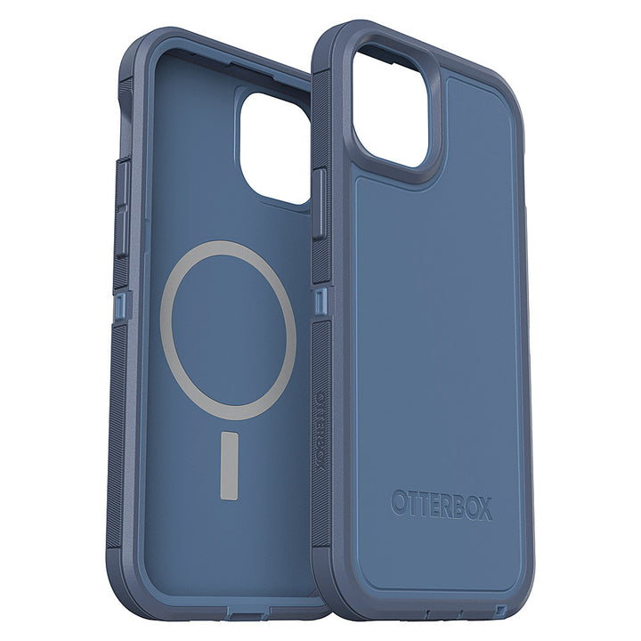 OtterBox - Defender Pro XT MagSafe Case for Apple iPhone 15 Plus / iPhone 14 Plus - Baby Blue Jeans_0