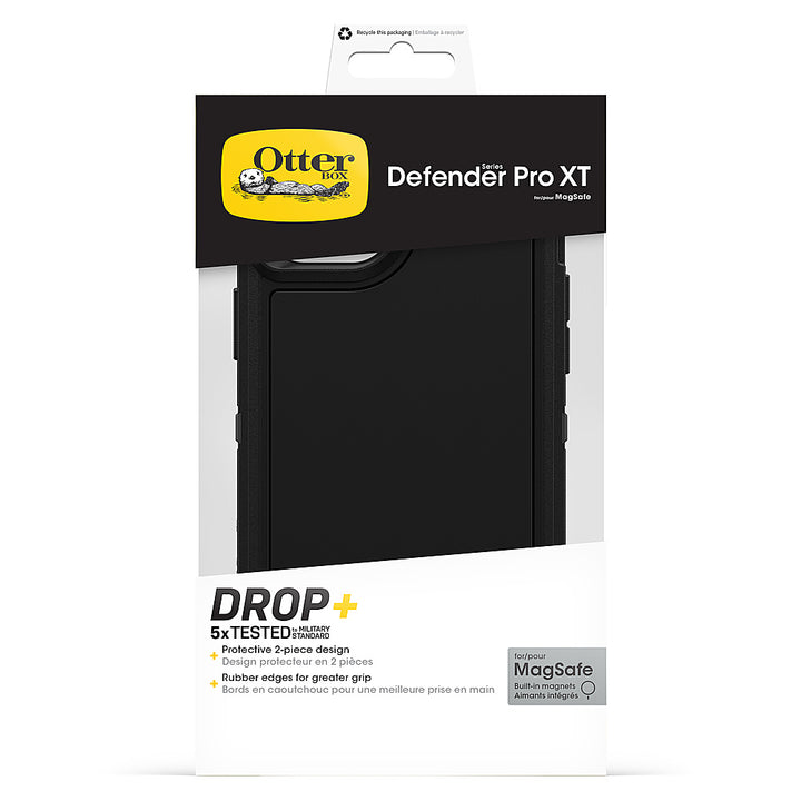 OtterBox - Defender Pro XT MagSafe Case for Apple iPhone 15 Plus / iPhone 14 Plus - Black_2