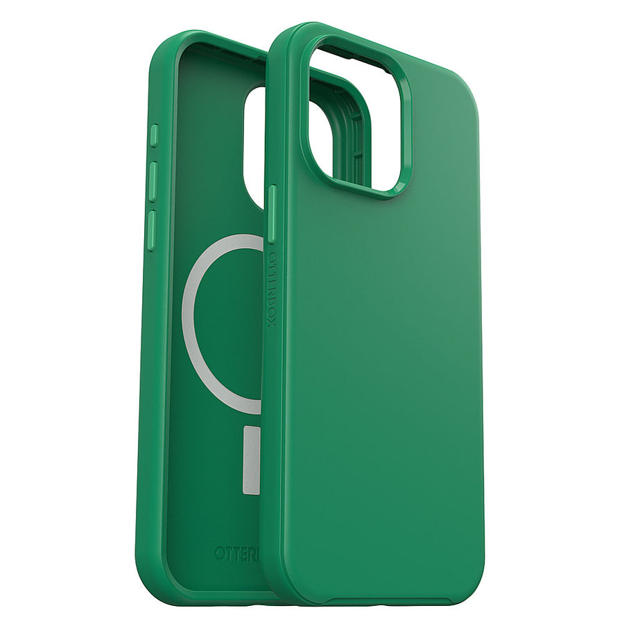 OtterBox - Symmetry for MagSafe Case for Apple iPhone 15 Pro Max - Green Juice_0