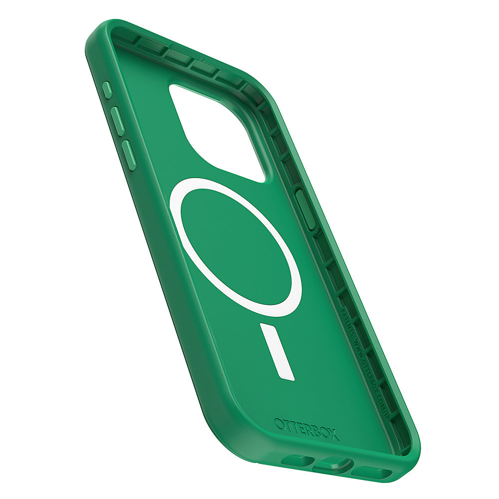 OtterBox - Symmetry for MagSafe Case for Apple iPhone 15 Pro Max - Green Juice_1