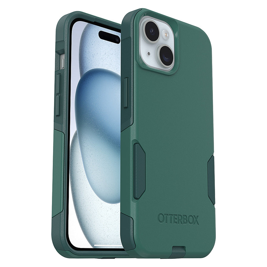 OtterBox - Commuter MagSafe Case for Apple iPhone 15 / iPhone 14 / iPhone 13 - Get Your Greens_0