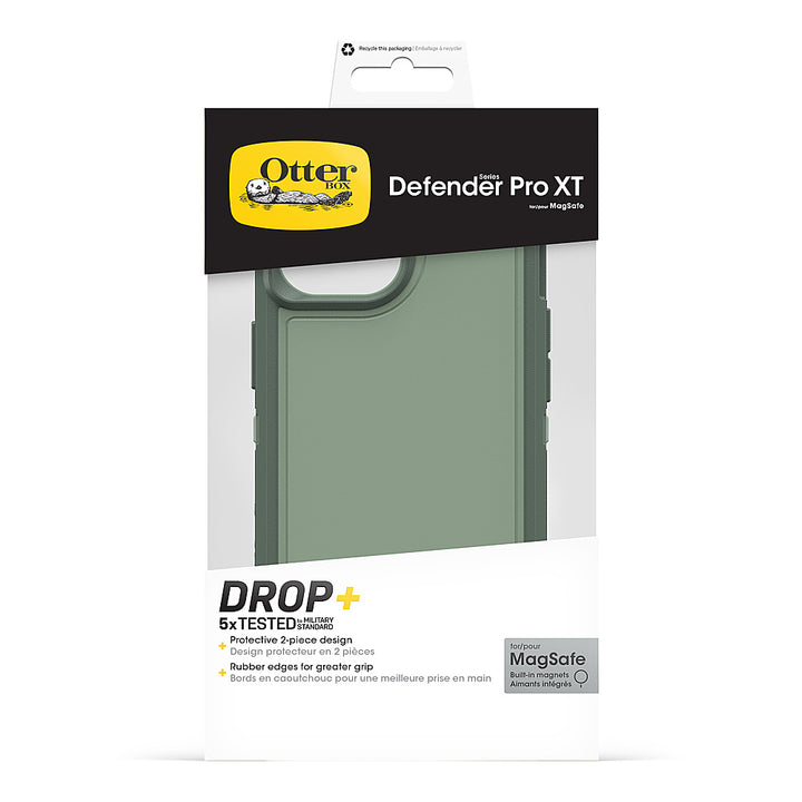 OtterBox - Defender Pro XT MagSafe Case for Apple iPhone 15 / iPhone 14 / iPhone 13 - Emerald Isle_1