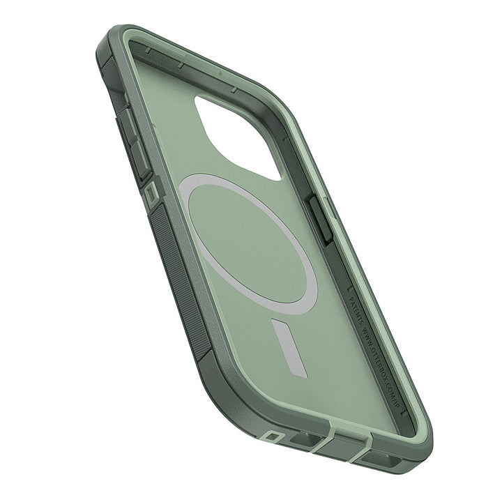 OtterBox - Defender Pro XT MagSafe Case for Apple iPhone 15 / iPhone 14 / iPhone 13 - Emerald Isle_3