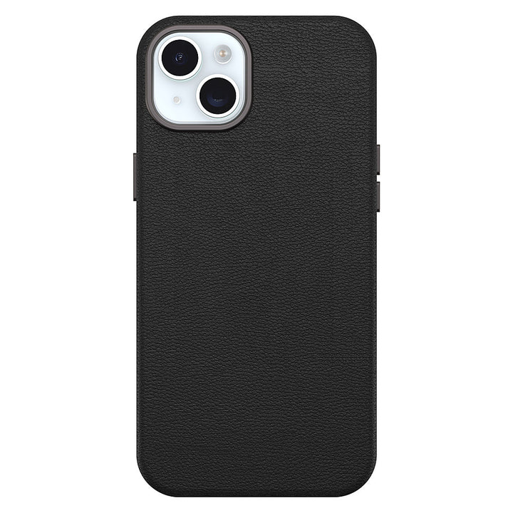 OtterBox - Symmetry Cactus Leather MagSafe Case for Apple iPhone 15 Plus - Noir Ash_3