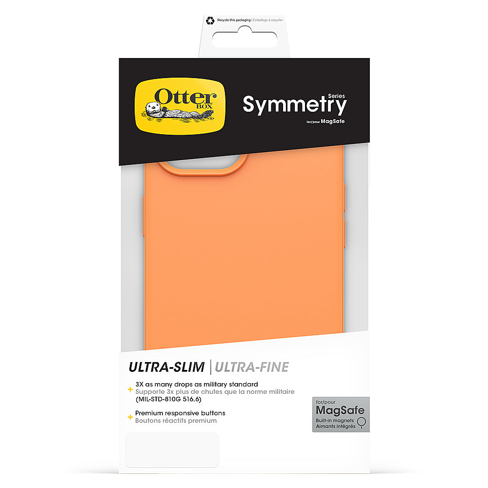 OtterBox - Symmetry MagSafe Case for Apple iPhone 15 / iPhone 14 / iPhone 13 - Sunstone_2