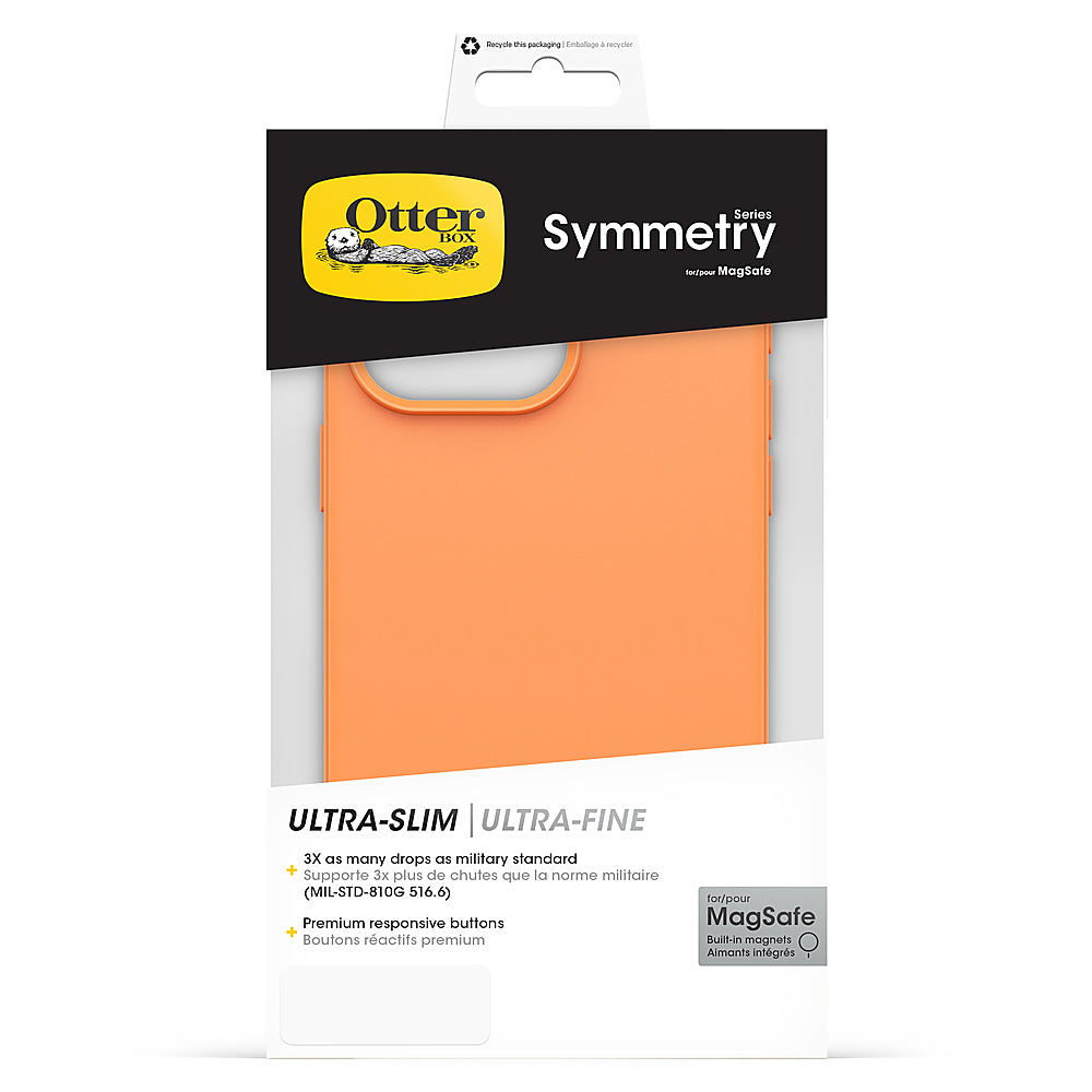 OtterBox - Symmetry for MagSafe Case for Apple iPhone 15 Pro Max - Sunstone_2