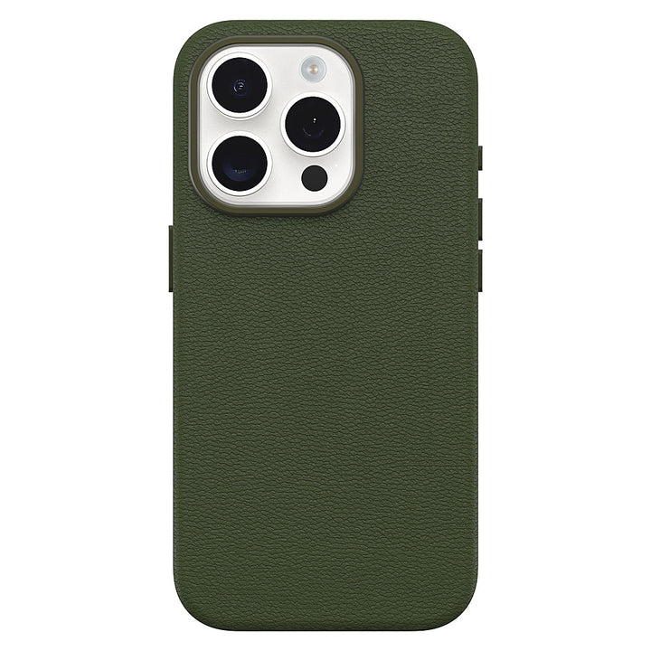 OtterBox - Symmetry Cactus Leather MagSafe Case for Apple iPhone 15 Pro - Cactus Grove_3