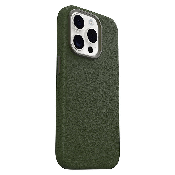 OtterBox - Symmetry Cactus Leather MagSafe Case for Apple iPhone 15 Pro - Cactus Grove_4