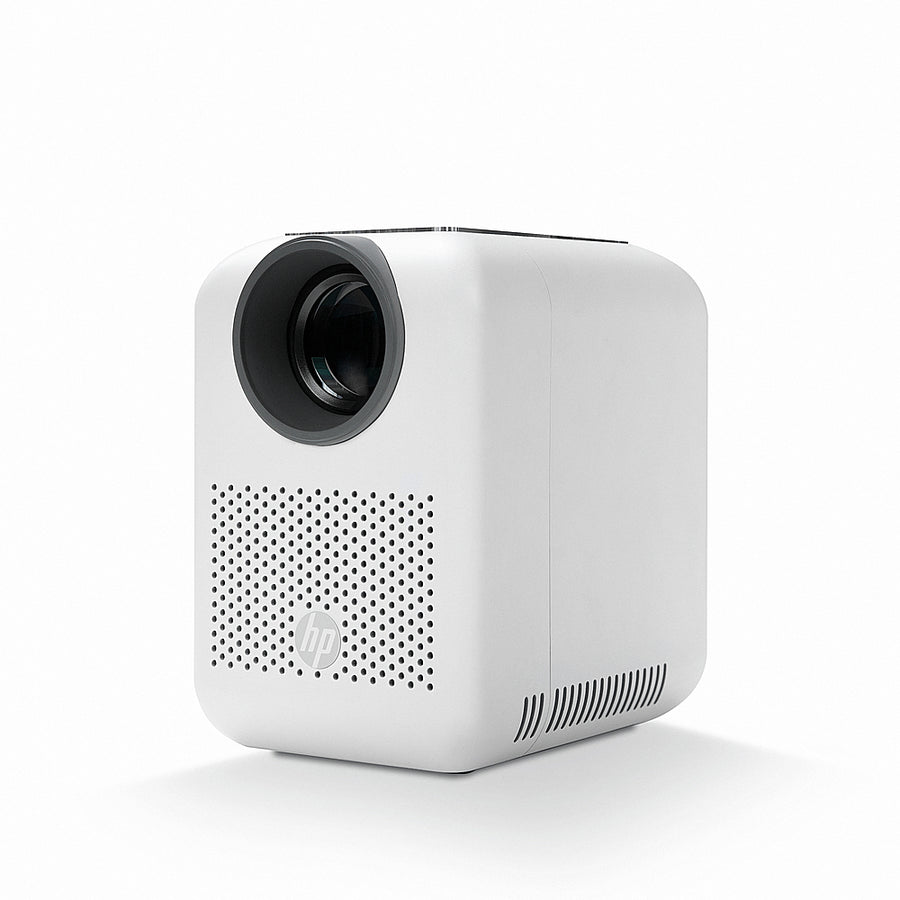HP - CC180W 720P Wireless Smart Portable Projector with HD Support - White_0