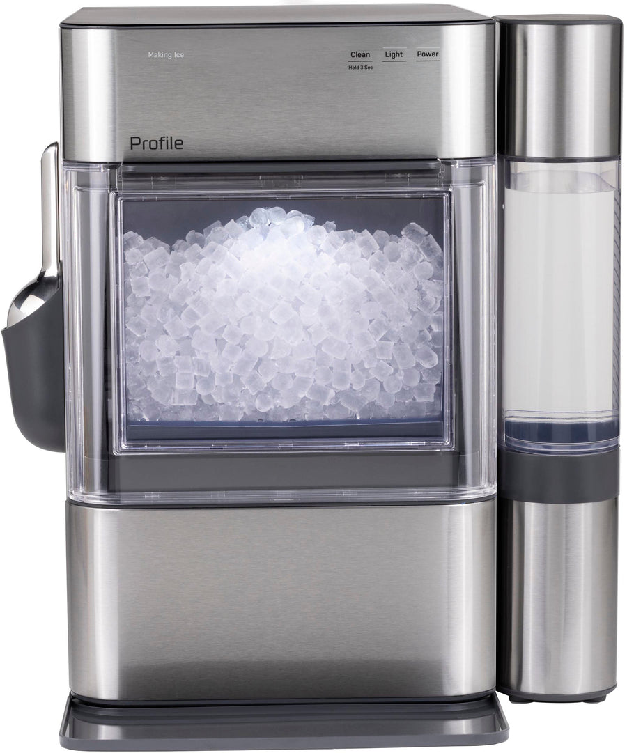 GE Profile - Opal 2.0 Ultra Nugget Ice Maker with Side Tank - Stainless Steel_0