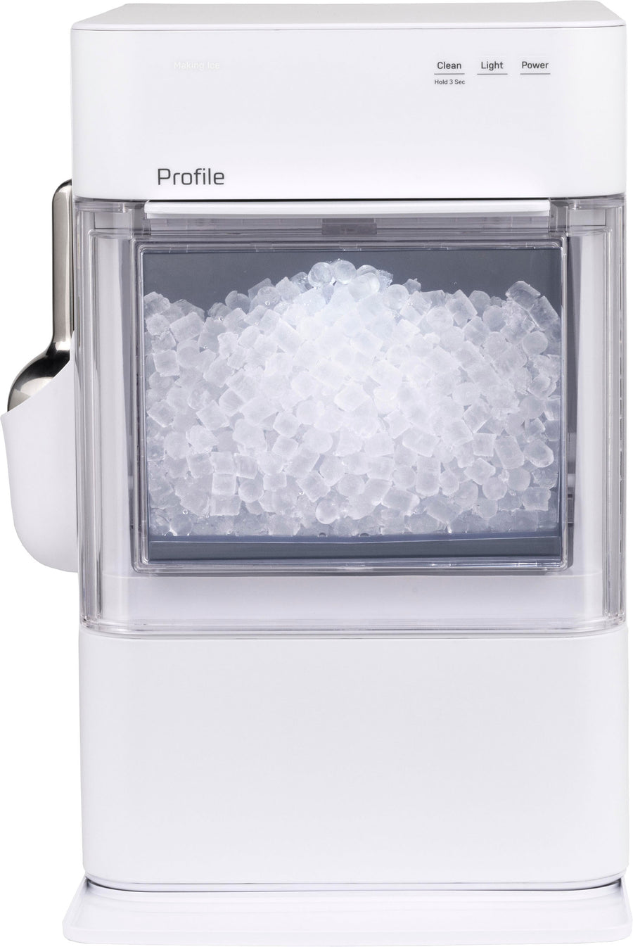 GE Profile - Opal 2.0 Ultra Nugget Ice Maker - Stone White_0