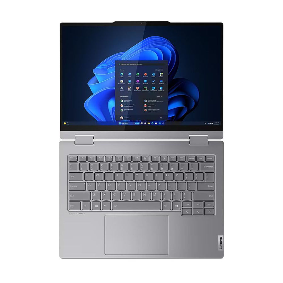 Lenovo - ThinkBook 14 2-in-1 G4 14" Touch-Screen Laptop - Core Ultra 7 with 16GB Memory - 512GB SSD - Luna Grey_0