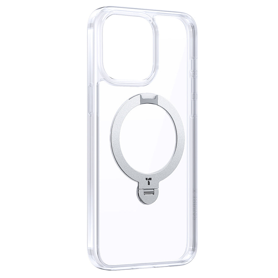 TORRAS - UPRO Ostand Spin Case iPhone15 Pro - Clear_0