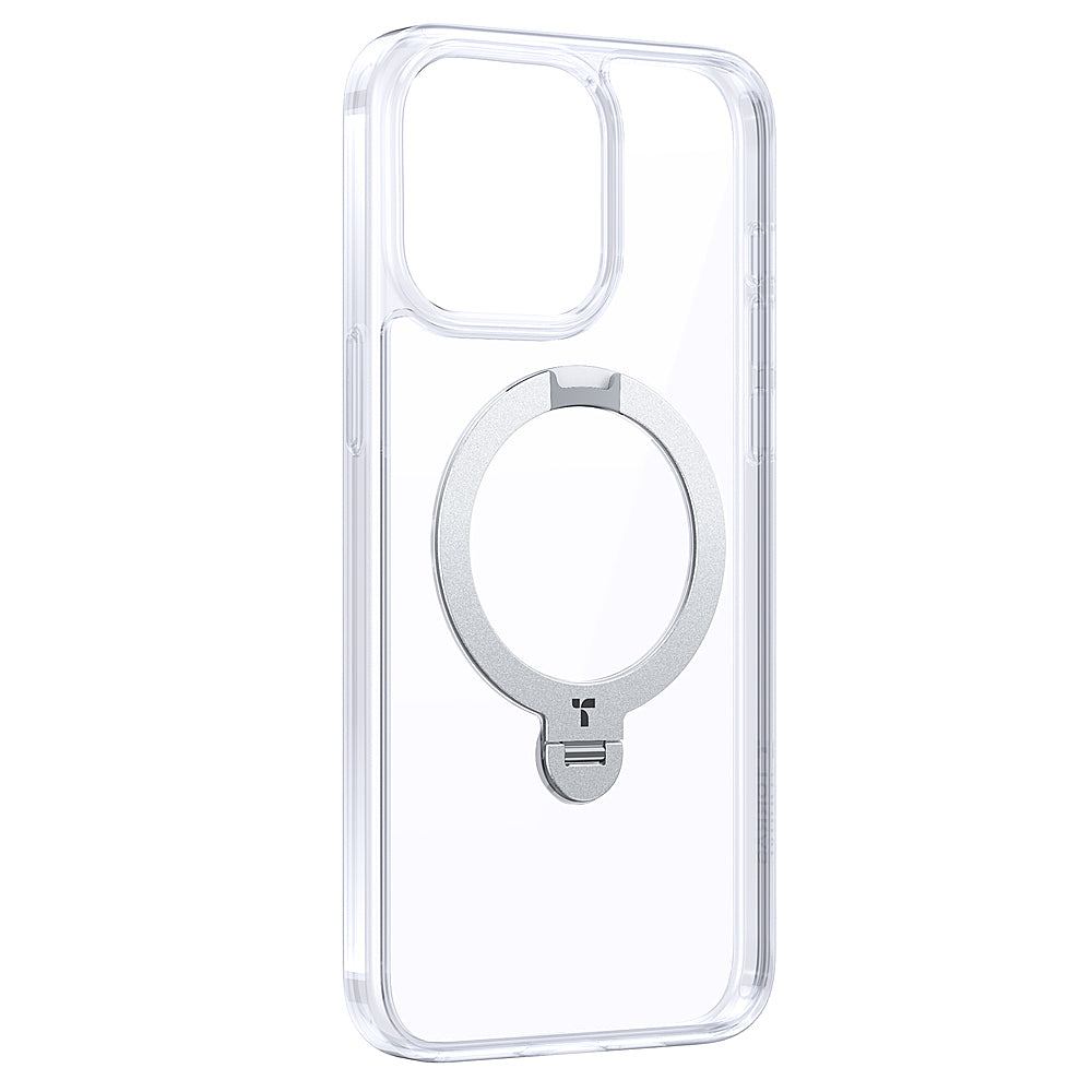 TORRAS - UPRO Ostand Spin Case iPhone15 Pro Max - Clear_0