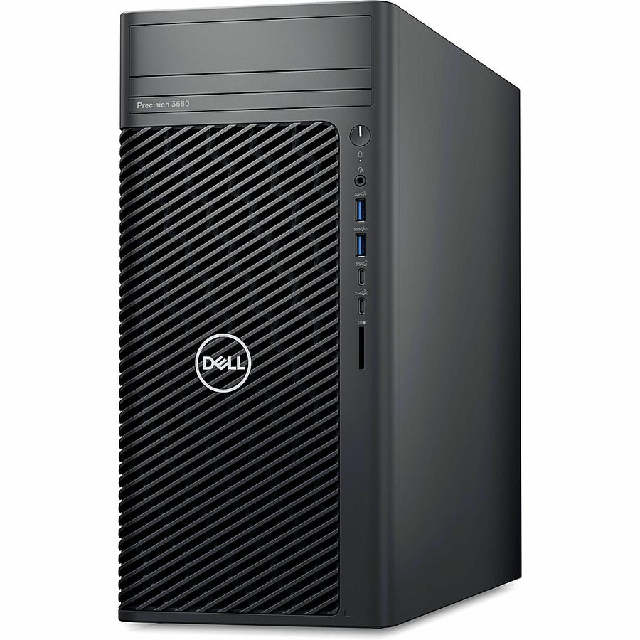 Dell - Precision 3000 Tower Workstation - Intel Core i7 - 14700 - AMD Radeon Pro W6400 4 GB - 16GB Memory - 512GB SSD - Black_0
