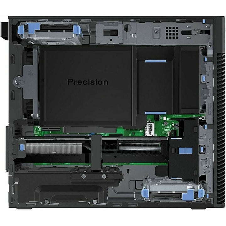 Dell - Precision 3000 Tower Workstation - Intel Core i7 - 14700 - AMD Radeon Pro W6400 4 GB - 16GB Memory - 512GB SSD - Black_5