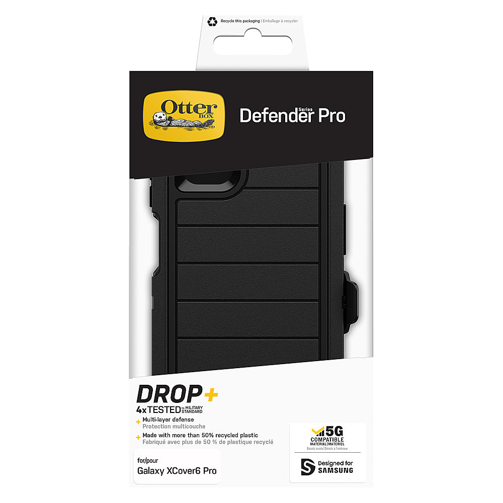 OtterBox - Defender Series Pro Case for Samsung Galaxy Xcover 6 Pro - Black_2